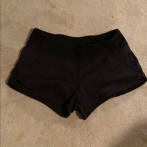 black ivivva speedy shorts size 12